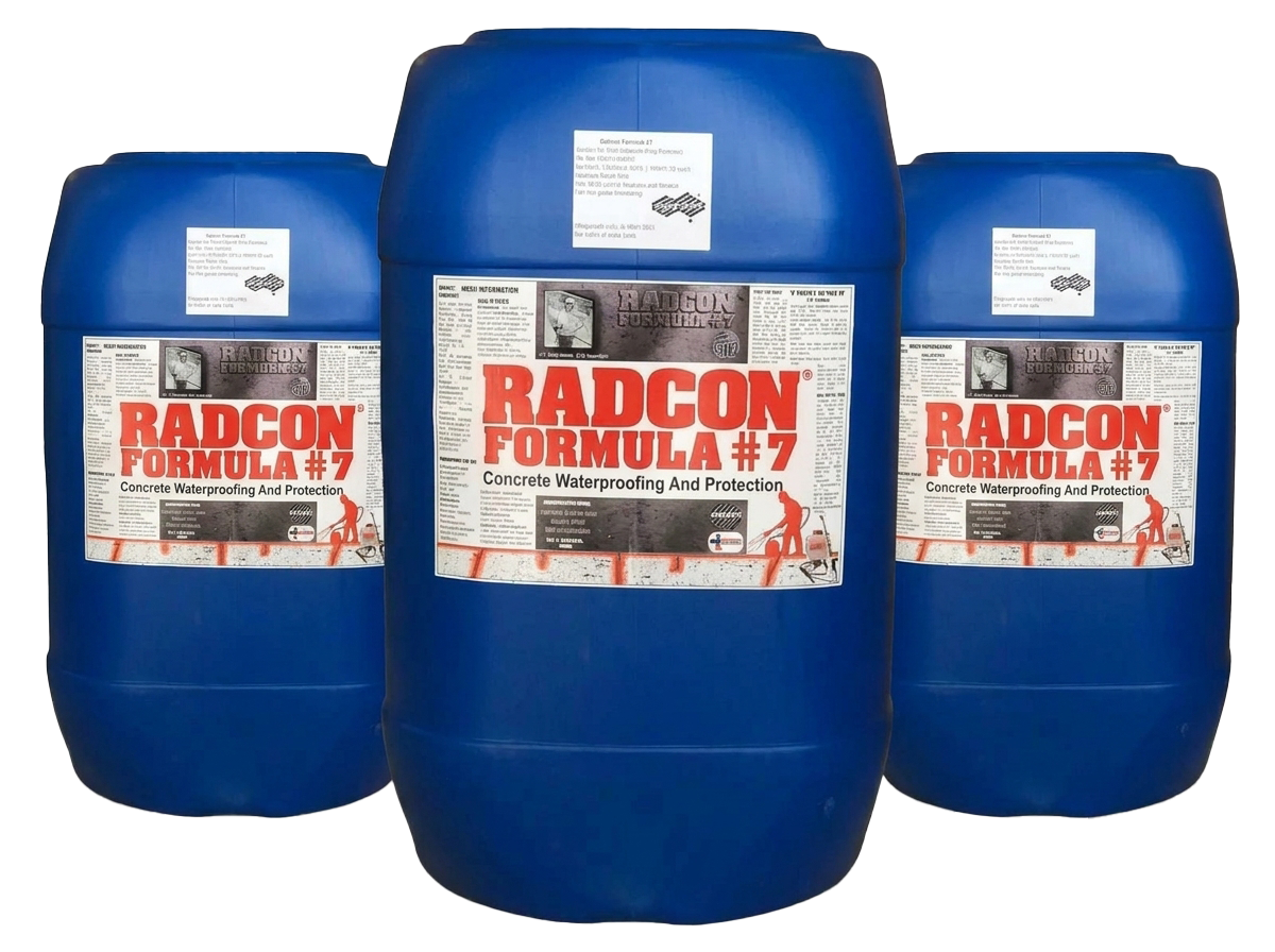 RADCON Fórmula #7 — impermeabilização bioquímica