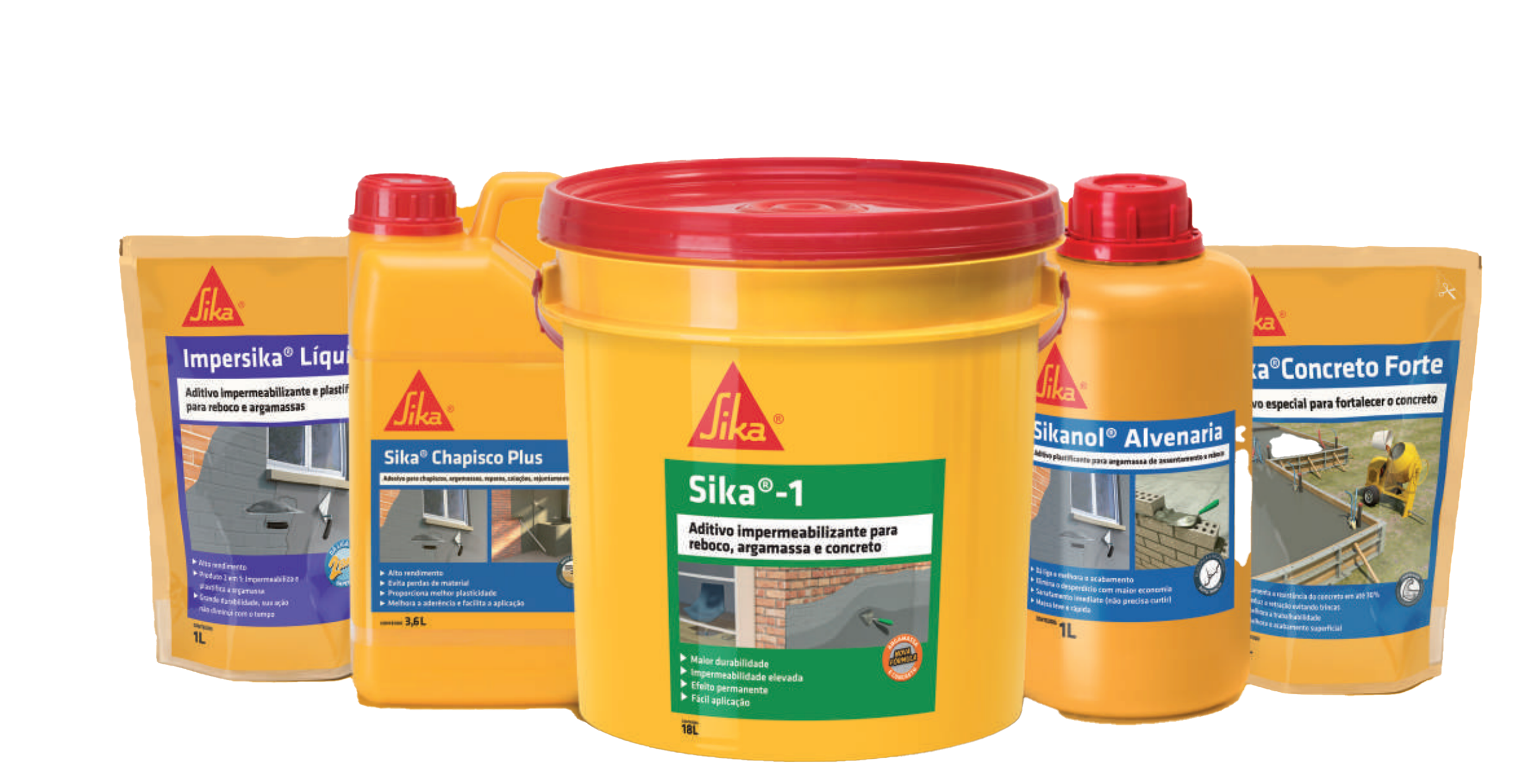 Sika Brasil — Produtos de impermeabilização